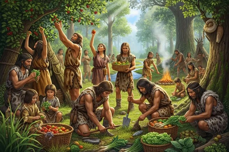 Mengumpulkan Buah, Sayur, dan Rempah: Cara Pintar Manusia Zaman Dulu Bertahan Hidup