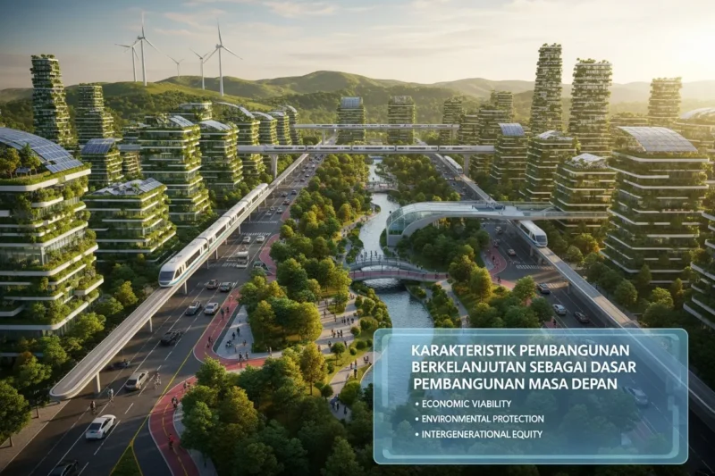 Karakteristik Pembangunan Berkelanjutan sebagai Dasar Pembangunan Masa Depan