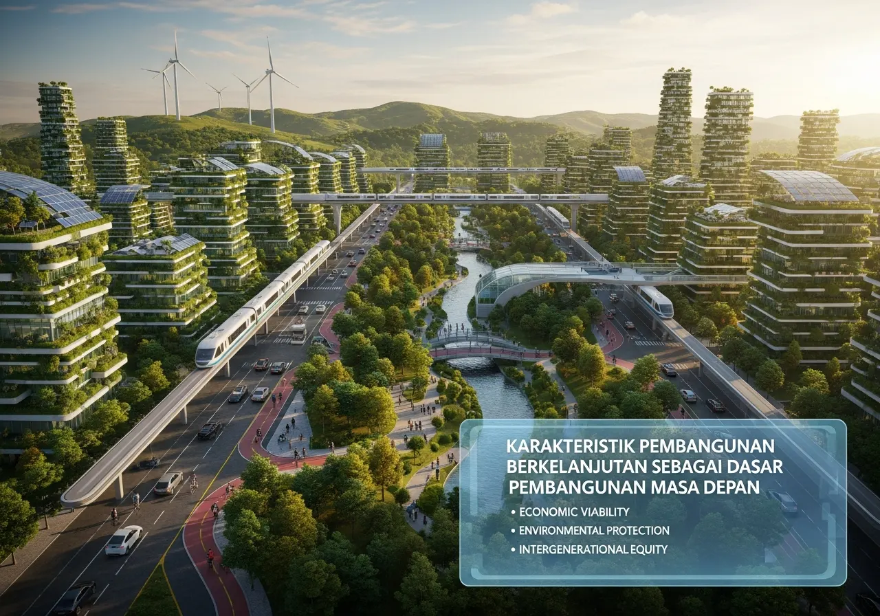 Karakteristik Pembangunan Berkelanjutan sebagai Dasar Pembangunan Masa Depan (ft.istimewa)