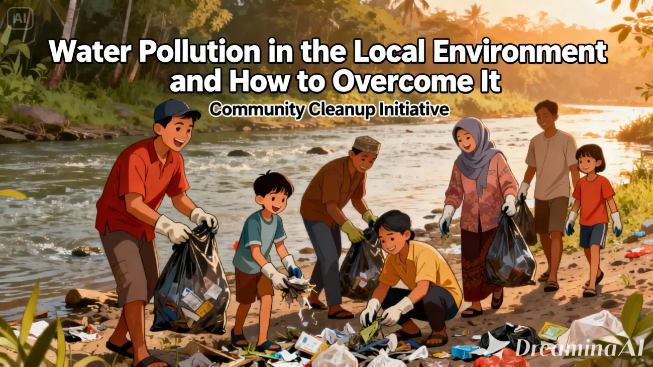 Contoh Pencemaran Air di Lingkungan Sekitar dan Cara Mengatasinya (ft.istimewa)