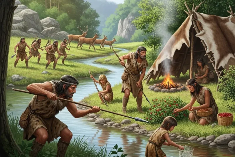 Perburuan dan Mengumpulkan Makanan pada Zaman Praaksara