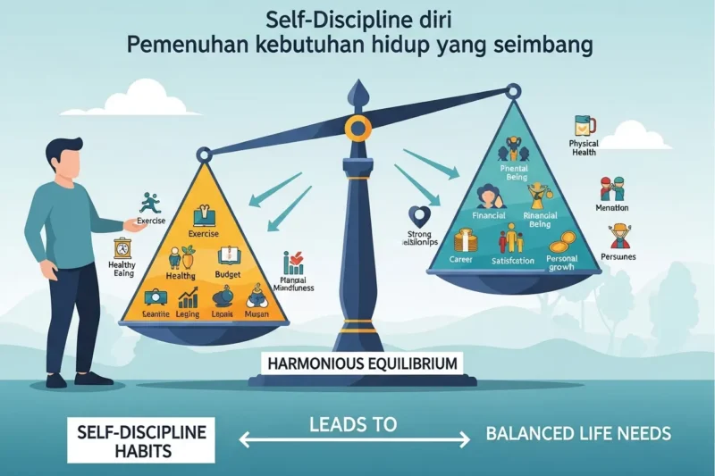 Hubungan Pembiasaan Diri dengan Pemenuhan Kebutuhan Hidup yang Seimbang