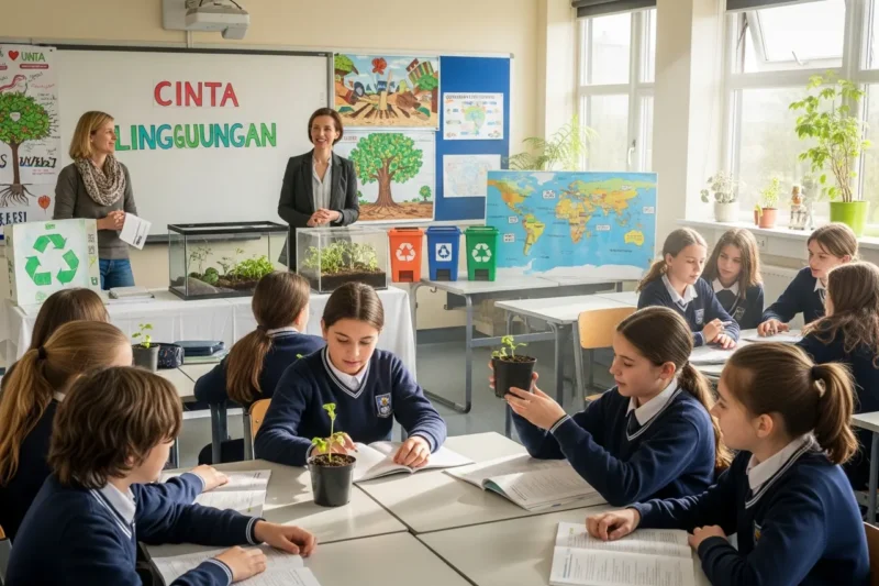 Cara Menanamkan Kebiasaan Cinta Lingkungan pada Siswa SMP