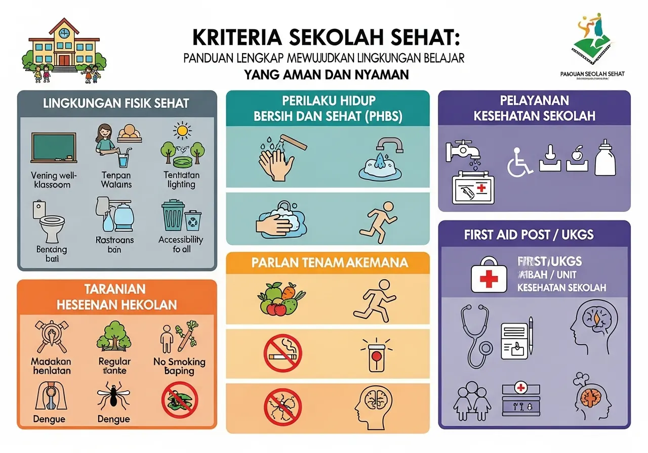 Kriteria Sekolah Sehat: Panduan Lengkap Mewujudkan Lingkungan Belajar yang Aman dan Nyaman (ft.istimewa)