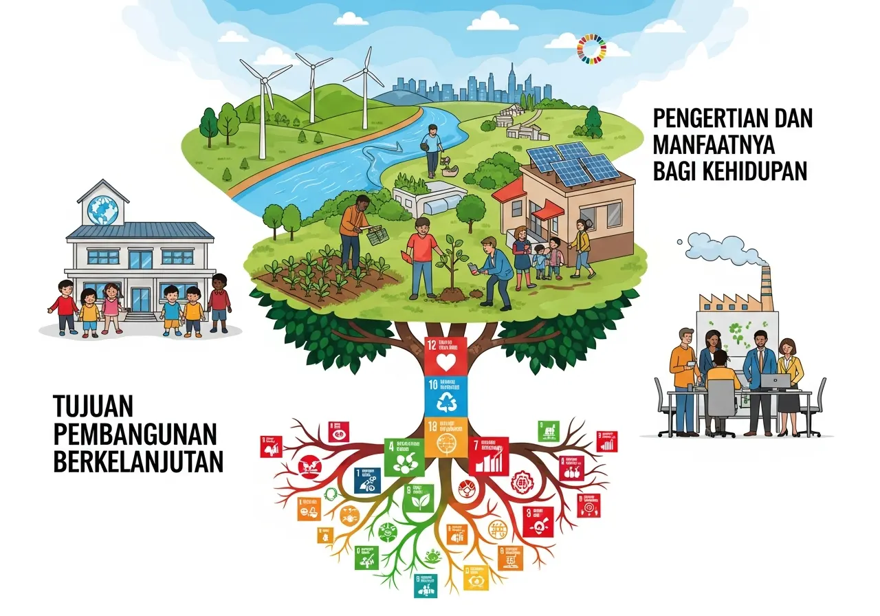 Tujuan Pembangunan Berkelanjutan: Pengertian dan Manfaatnya bagi Kehidupan (ft.istimewa)