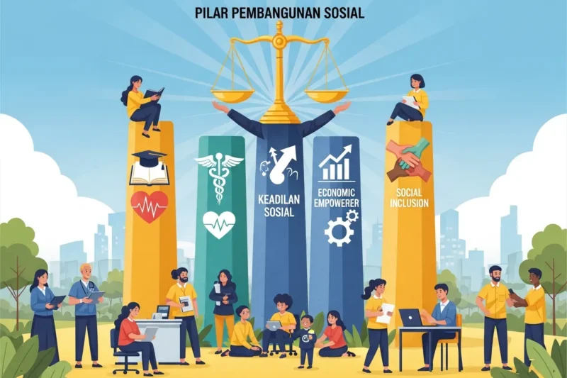 Pilar Pembangunan Sosial dan Upaya Mewujudkan Keadilan Sosial