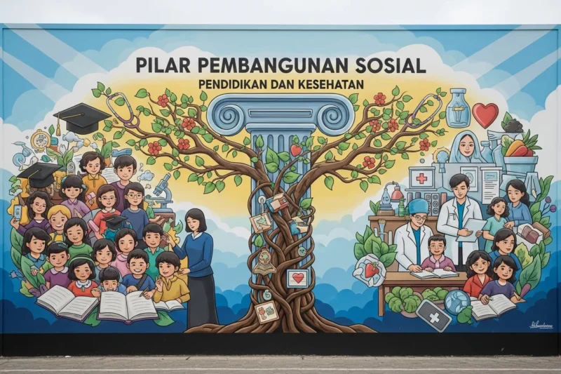 Pilar Pembangunan Sosial dalam Bidang Pendidikan, Kesehatan, dan Perlindungan Sosial