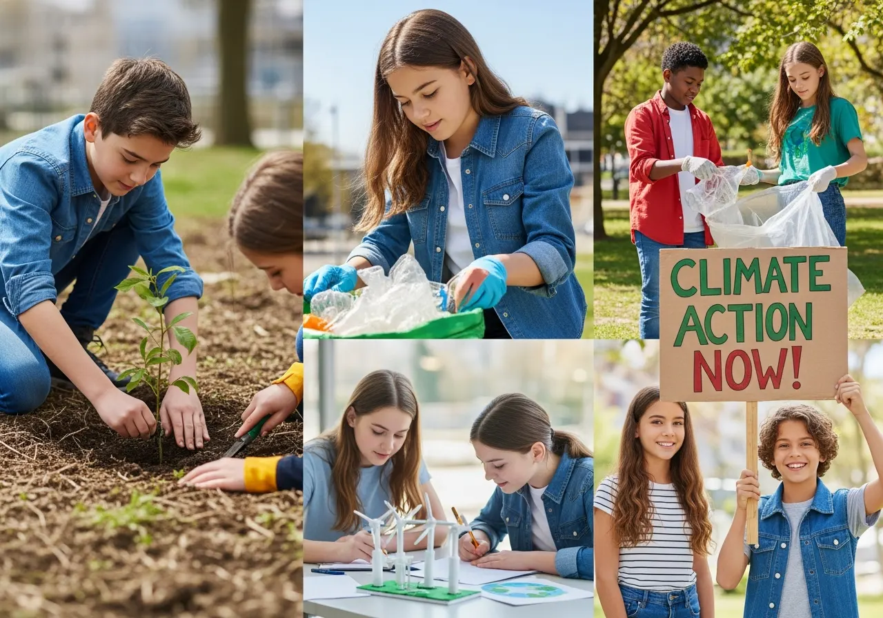 Peran Pelajar SMP dalam Menghambat Dampak Perubahan Iklim (ft.istimewa)