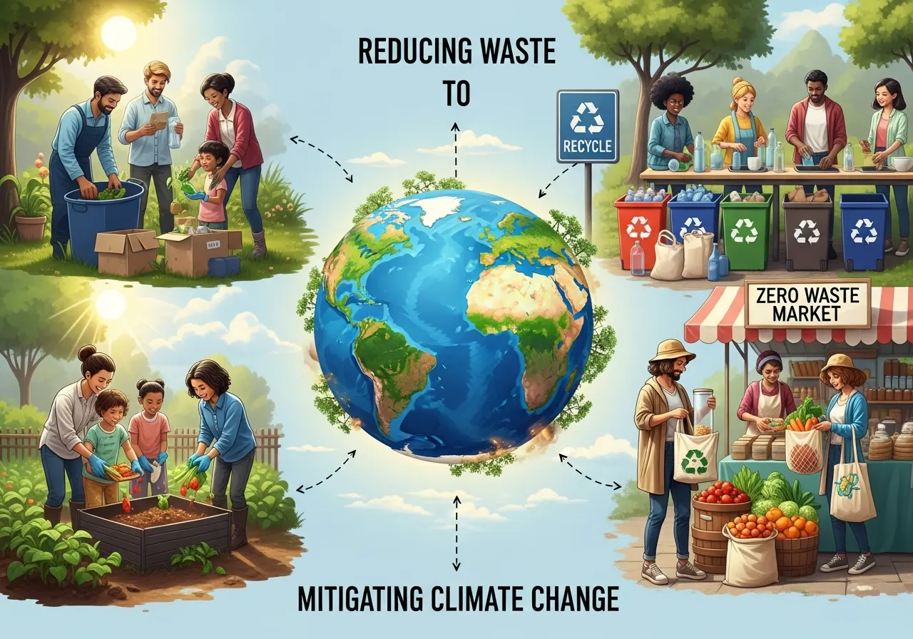 Mengurangi Sampah sebagai Upaya Menghambat Perubahan Iklim (ft.istimewa)
