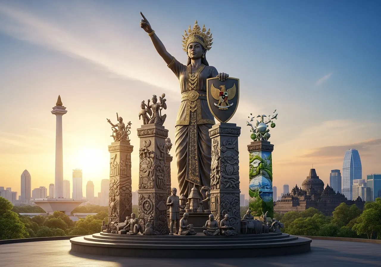 Pilar Pembangunan Nasional Indonesia: Pengertian dan Peranannya (ft.istimewa)