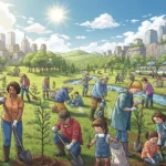 Menanam Pohon dan Menjaga Lingkungan untuk Mencegah Perubahan Iklim (ft.istimewa)