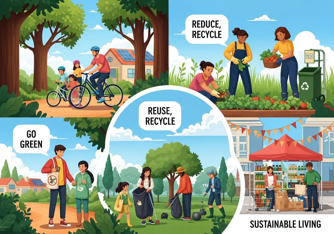 Mencegah Perubahan Iklim melalui Pola Hidup Ramah Lingkungan (ft.istimewa)