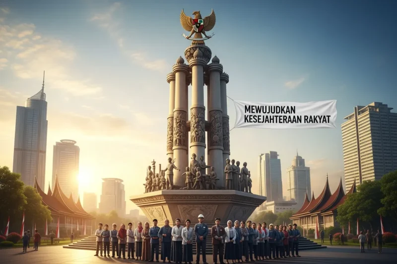 Peran Pilar Pembangunan Nasional Indonesia dalam Mewujudkan Kesejahteraan Rakyat