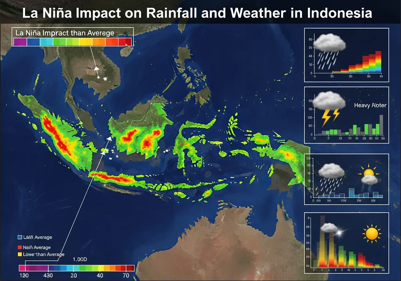 Dampak La Niña terhadap Curah Hujan dan Cuaca di Indonesia (ft.istimewa)