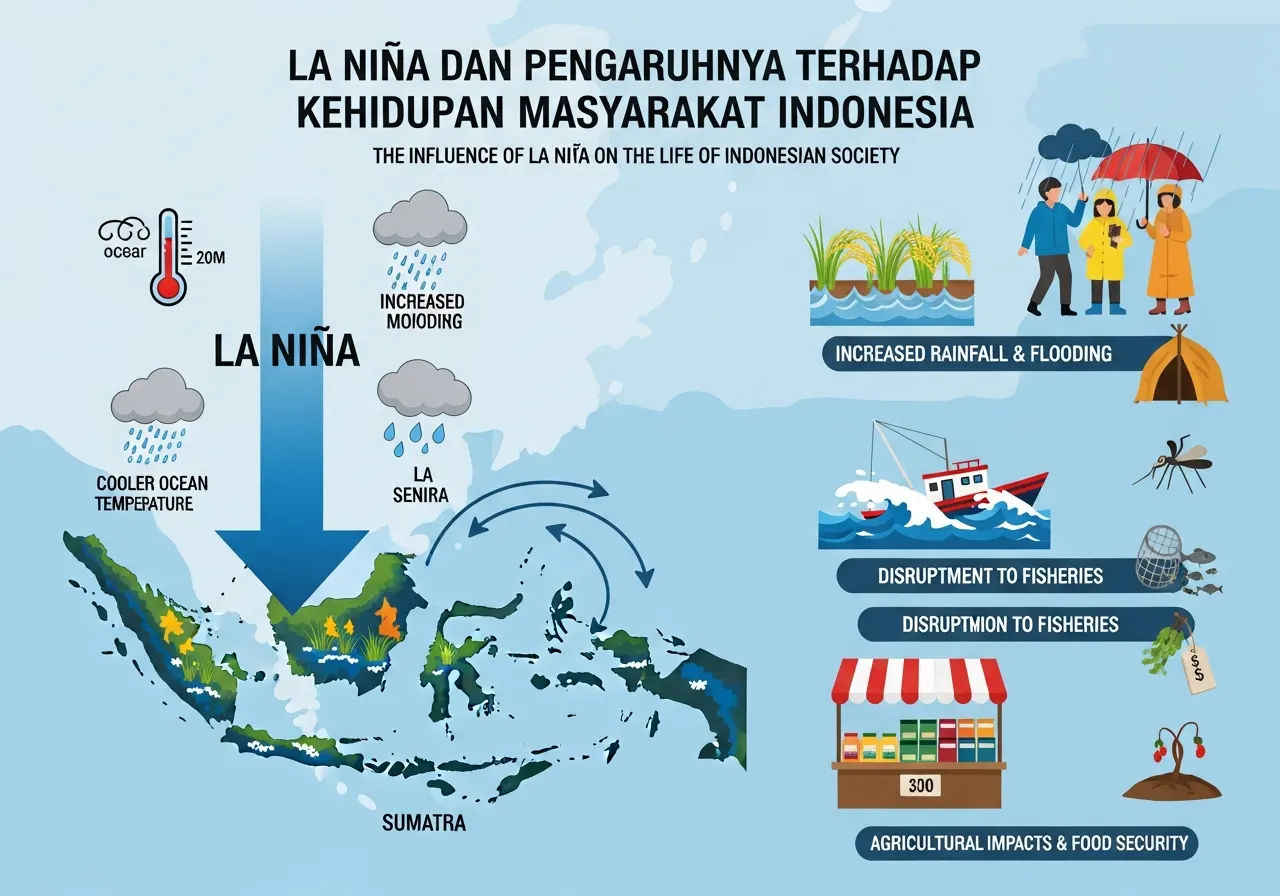 La Niña dan Pengaruhnya terhadap Kehidupan Masyarakat Indonesia (ft.istimewa)