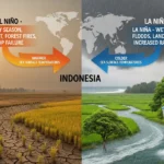 Perbedaan El Niño dan La Niña serta Dampaknya bagi Indonesia (ft.istimewa)