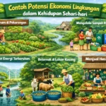 Contoh Potensi Ekonomi Lingkungan dalam Kehidupan Sehari-hari (ft.istimewa)