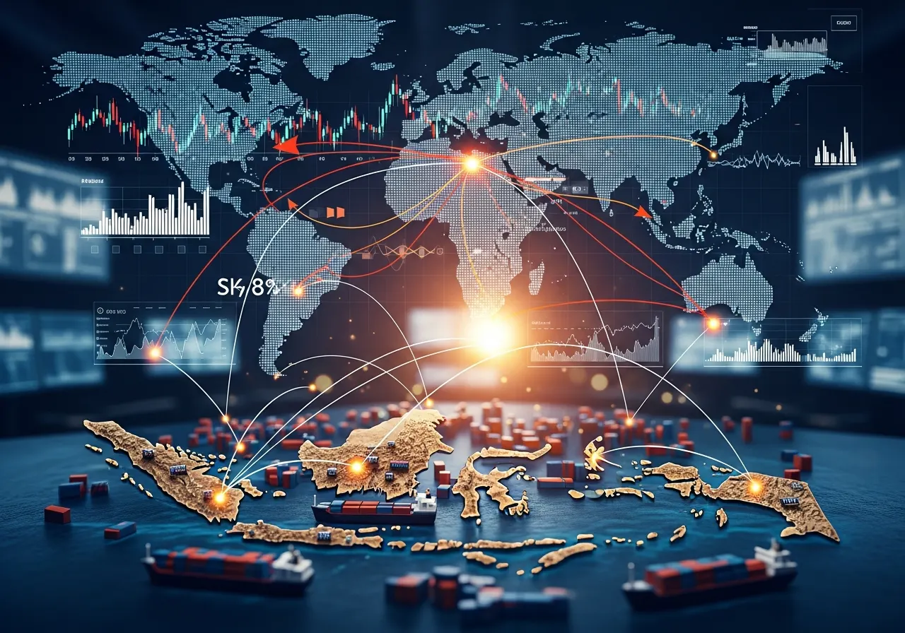Ekonomi Global dan Dampaknya bagi Perdagangan Indonesia (ft.istimewa)