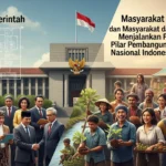 Peran Pemerintah dan Masyarakat dalam Menjalankan Pilar Pembangunan Nasional Indonesia (ft.istimewa)