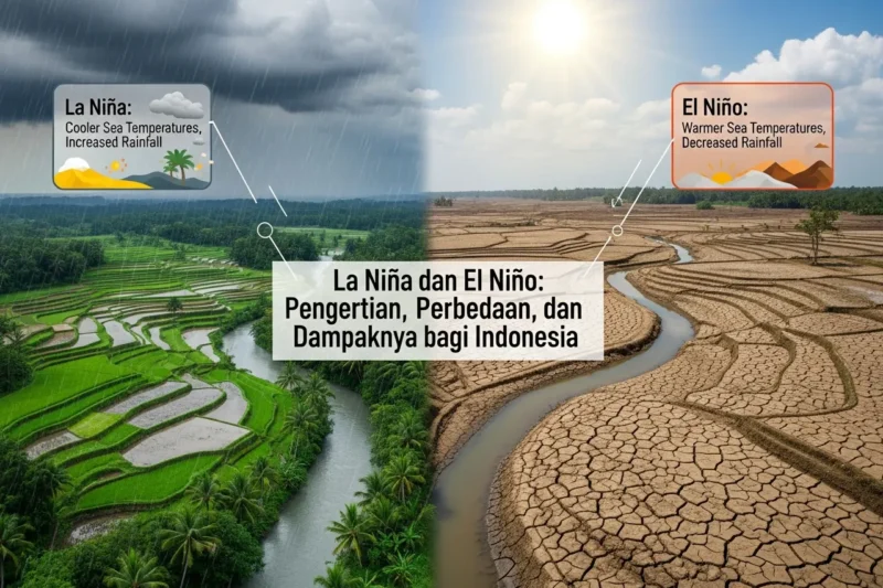 La Niña dan El Niño: Pengertian, Perbedaan, dan Dampaknya bagi Indonesia