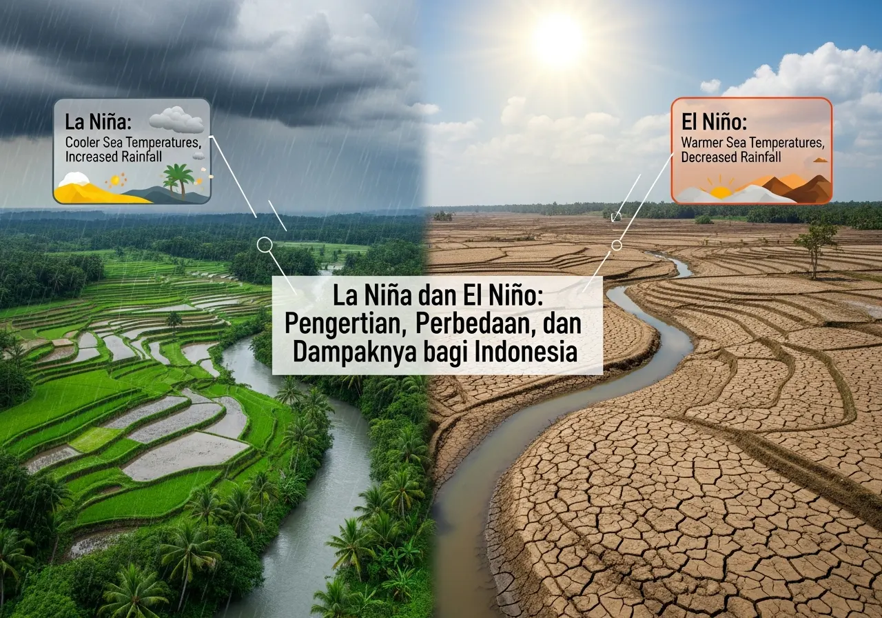 La Niña dan El Niño: Pengertian, Perbedaan, dan Dampaknya bagi Indonesia (ft.istimewa)