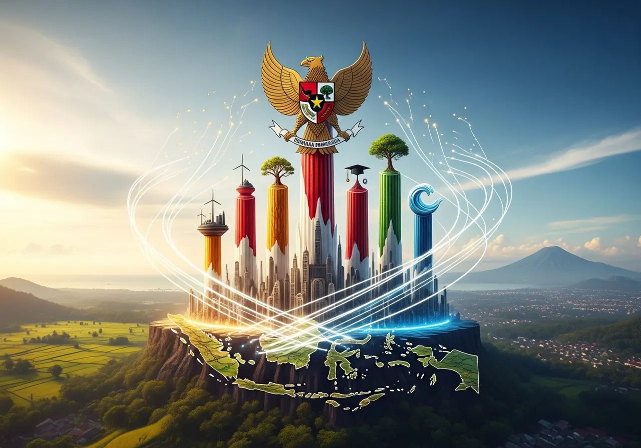 Pilar Pembangunan Nasional Indonesia untuk Menciptakan Pembangunan yang Merata (ft.istimewa)