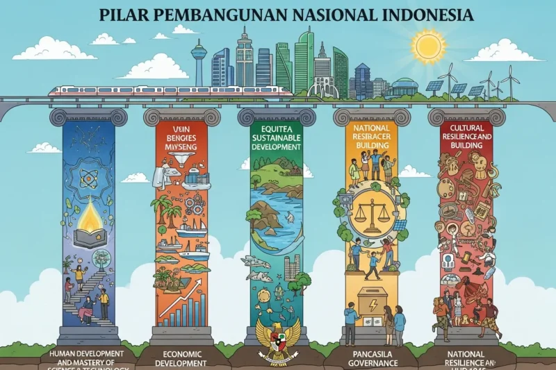 Pilar Pembangunan Nasional Indonesia sebagai Landasan Pembangunan Masa Depan