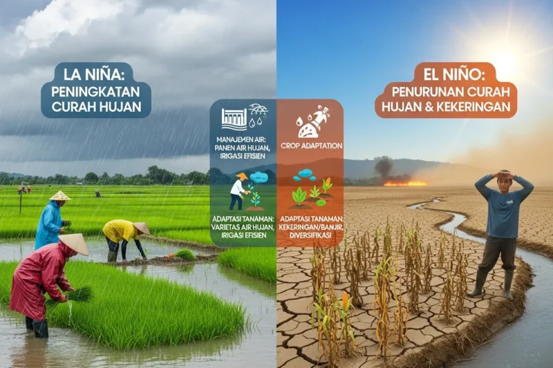 Cara Menghadapi Dampak La Niña dan El Niño di Indonesia