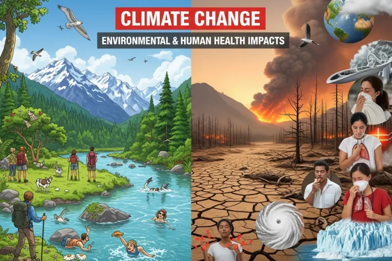 Perubahan Iklim terhadap Lingkungan dan Kesehatan Manusia