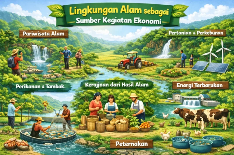 Lingkungan Alam sebagai Sumber Kegiatan Ekonomi