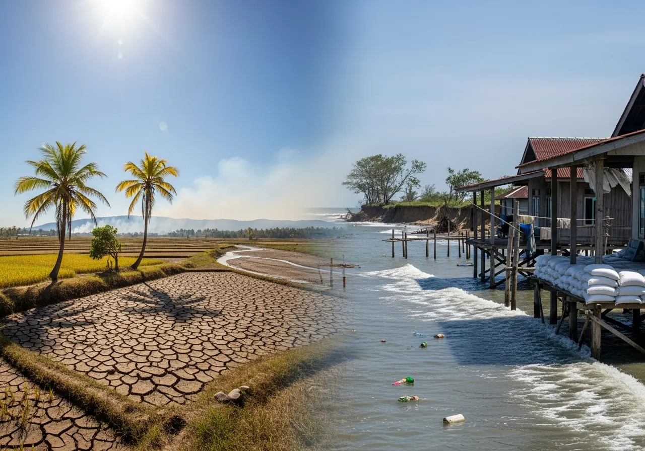 Contoh Perubahan Iklim yang Terjadi di Indonesia (ft.istimewa)