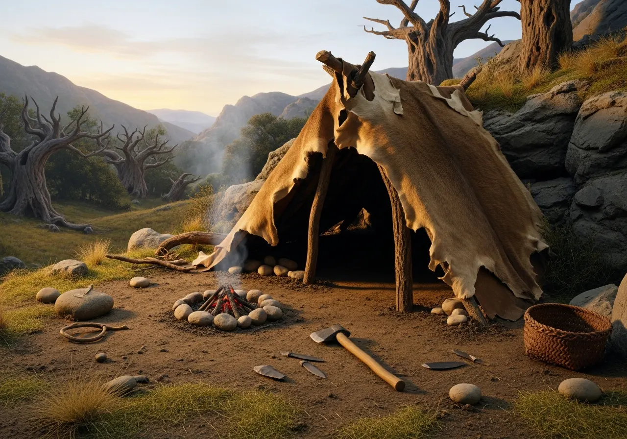 Tempat Tinggal Sederhana tapi Cerdas untuk Para Pemburu-Pengumpul (ft.istimewa)