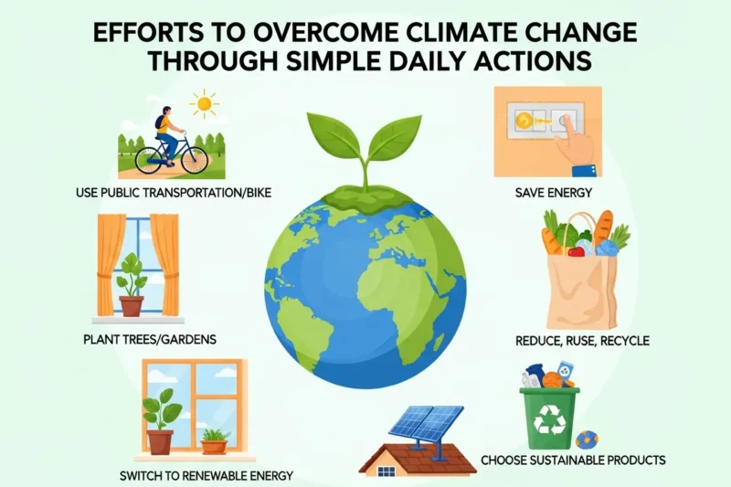 Upaya Mengatasi Perubahan Iklim melalui Tindakan Sederhana Sehari-hari