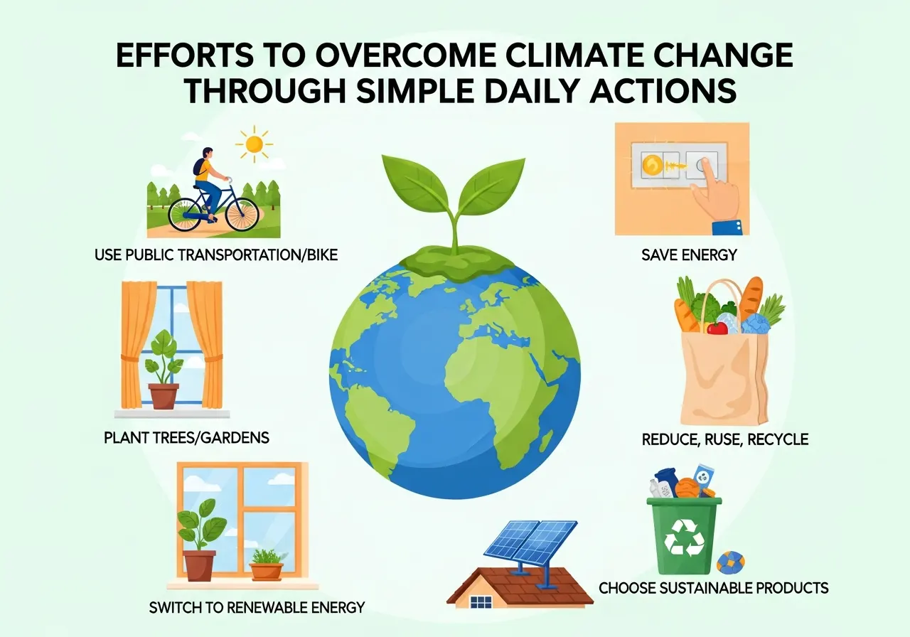 Upaya Mengatasi Perubahan Iklim melalui Tindakan Sederhana Sehari-hari (ft.istimewa)