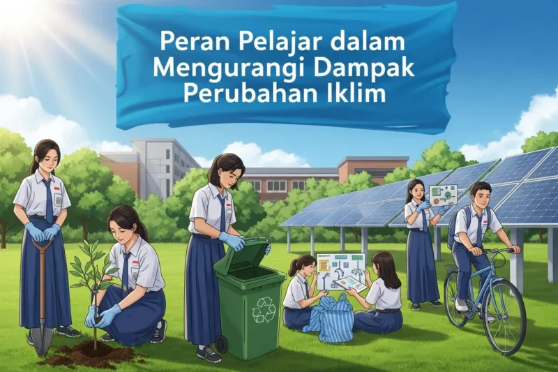 Peran Pelajar dalam Mengurangi Dampak Perubahan Iklim