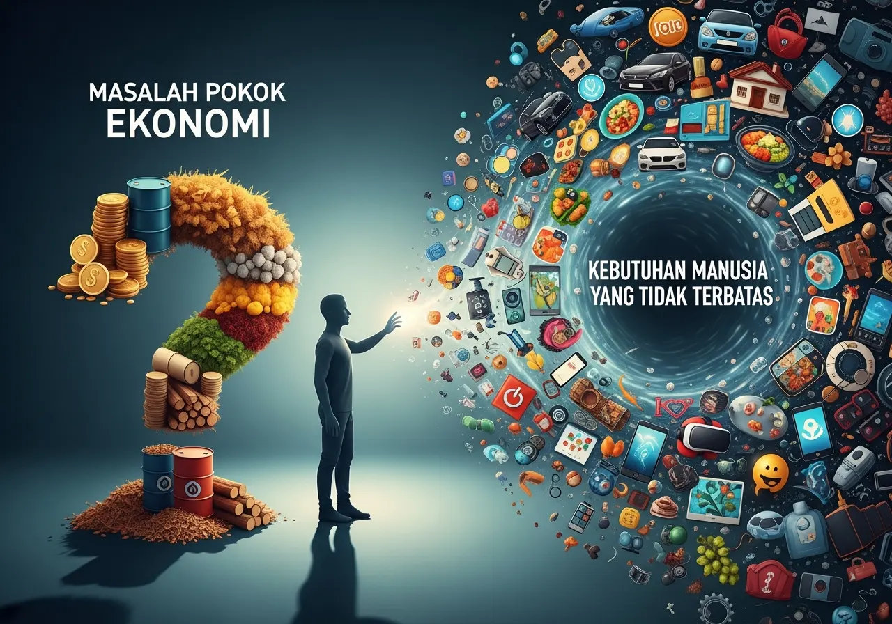 Masalah Pokok Ekonomi dan Kebutuhan Manusia yang Tidak Terbatas (ft.istimewa)