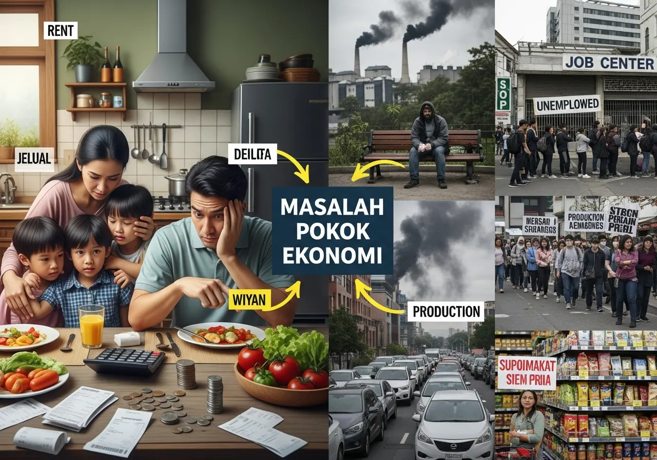 Masalah Pokok Ekonomi dalam Kehidupan Rumah Tangga dan Masyarakat (ft.istimewa)