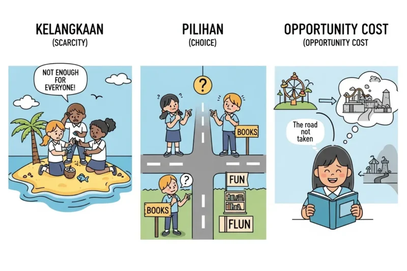Memahami Masalah Pokok Ekonomi secara Sederhana untuk Siswa SMP
