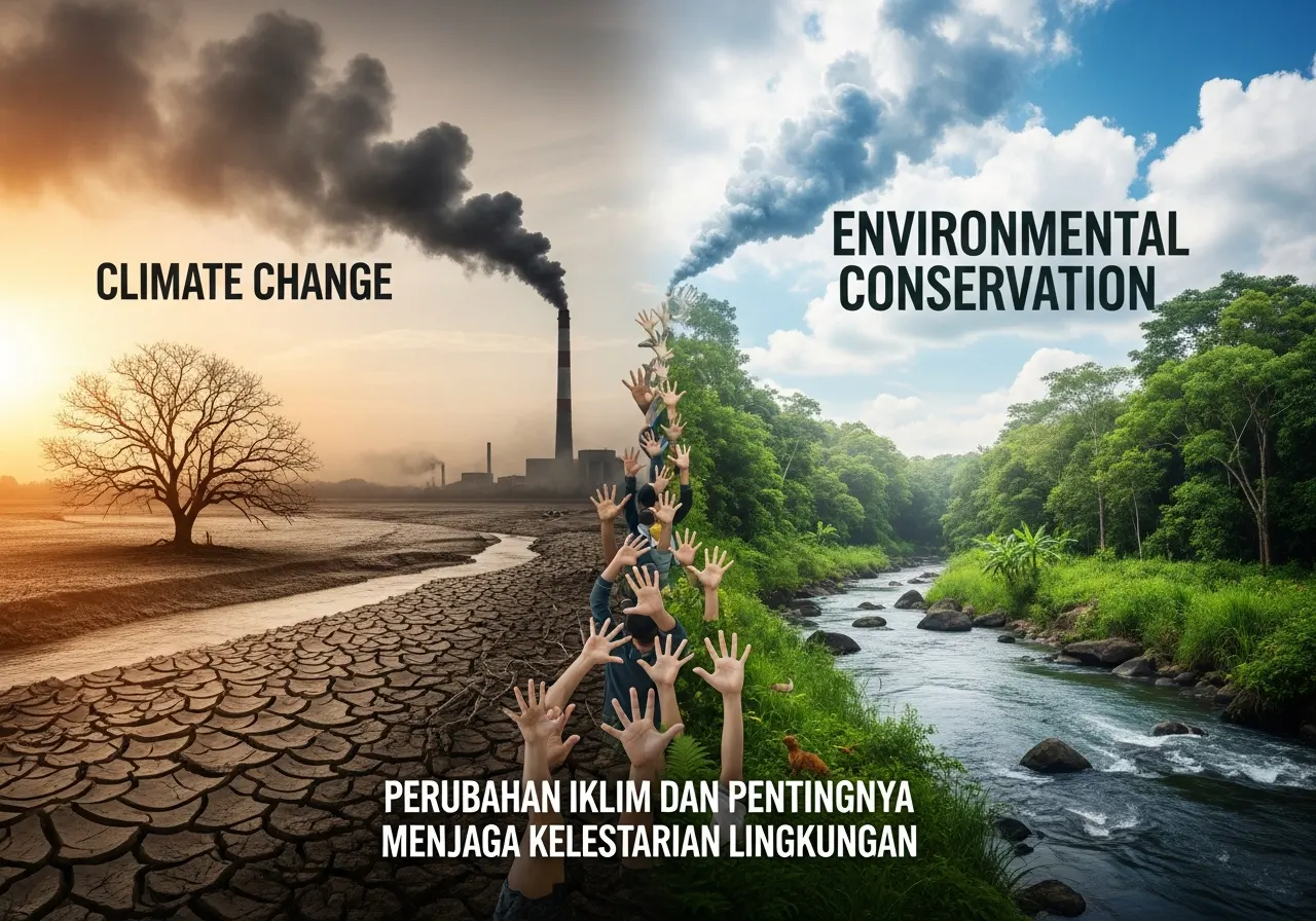 Perubahan Iklim dan Pentingnya Menjaga Kelestarian Lingkungan (ft.istimewa)