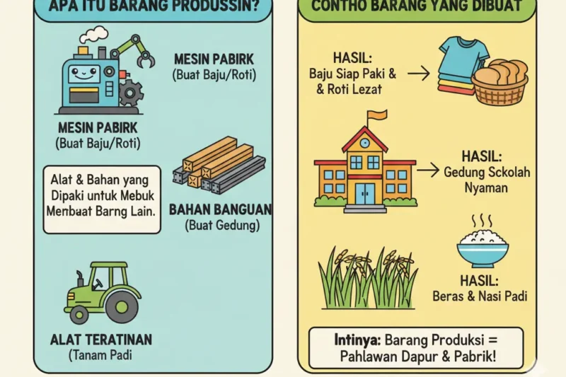 Memahami Barang Produksi secara Sederhana untuk Siswa SMP