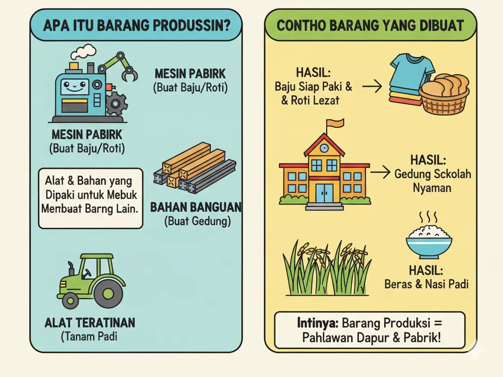Memahami Barang Produksi secara Sederhana untuk Siswa SMP (ft.istimewa)