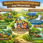 Manfaat Potensi Ekonomi Lingkungan bagi Masyarakat (ft.istimewa)