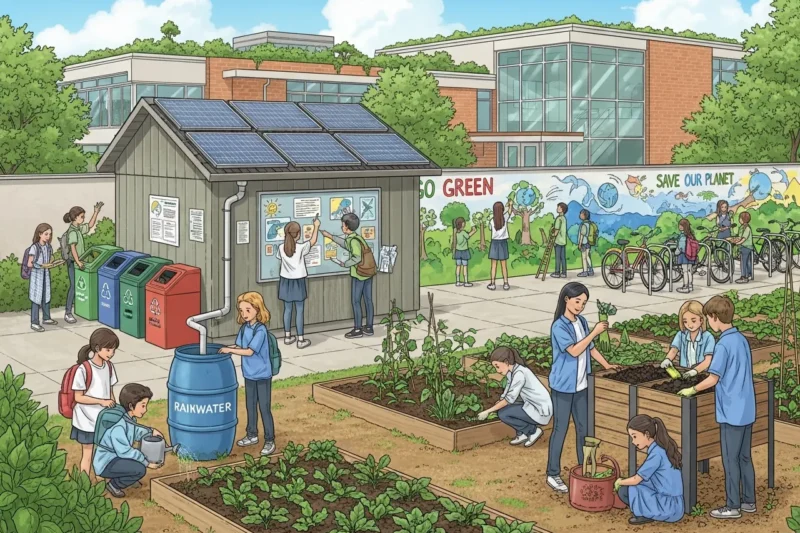 Contoh Penerapan Tujuan Pembangunan Berkelanjutan di Lingkungan Sekolah