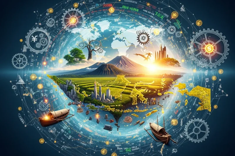 Hubungan Ekonomi Global dengan Pertumbuhan Ekonomi Indonesia