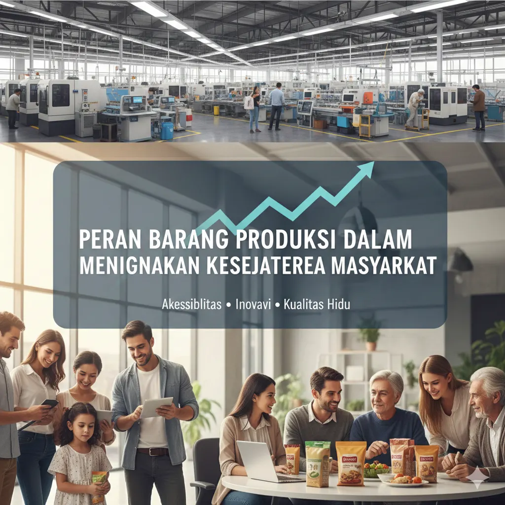 Peran Barang Produksi dalam Meningkatkan Kesejahteraan Masyarakat (ft.istimewa)