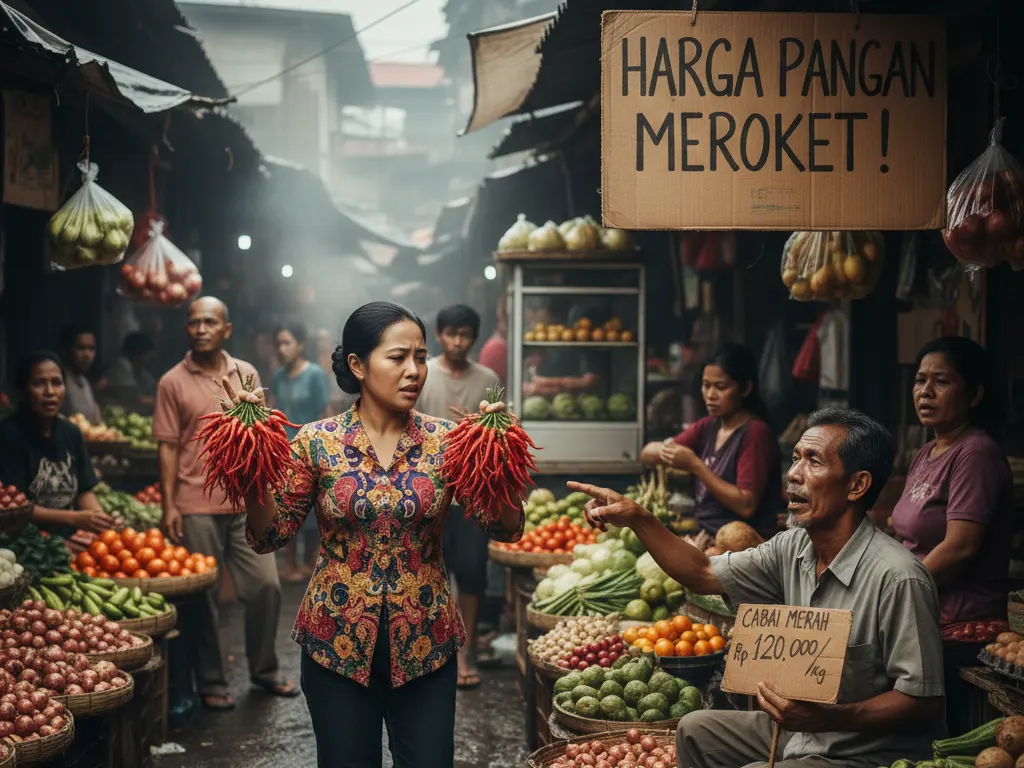 Peta Konsep yang Kreatif untuk Melaporkan Barang dan Jasa yang Mengalami Kelangkaan atau Kenaikan Harga dalam Seminggu Terakhir (ft.istimewa)
