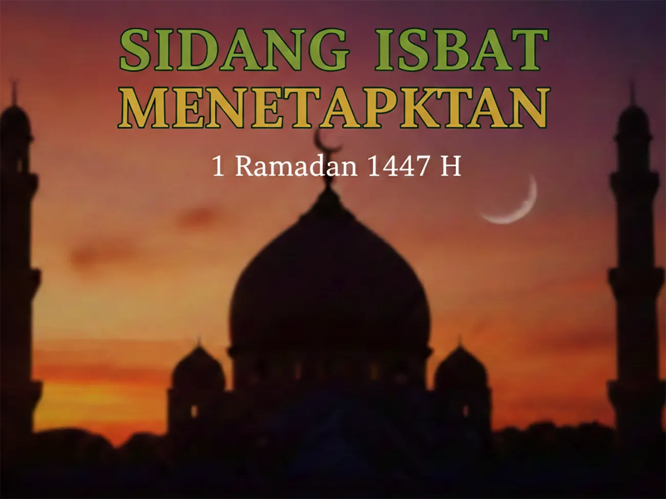 Perbedaan Penetapan Awal Puasa Ramadan 2026: Antara Pemerintah dan Muhammadiyah (ft.istimewa)