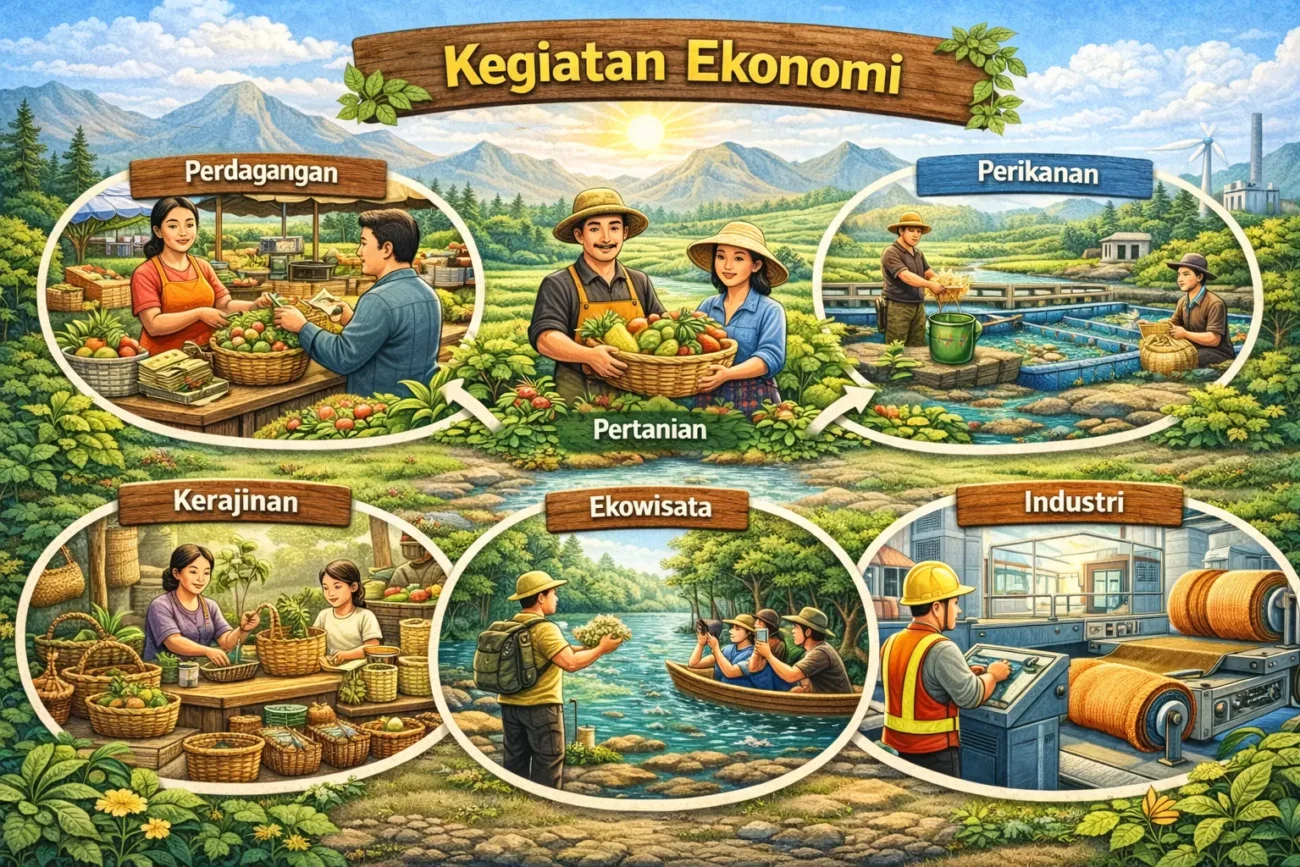 Dampak Pemanfaatan Lingkungan terhadap Kegiatan Ekonomi (ft.istimewa)