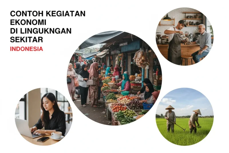 Contoh Kegiatan Ekonomi di Lingkungan Sekitar