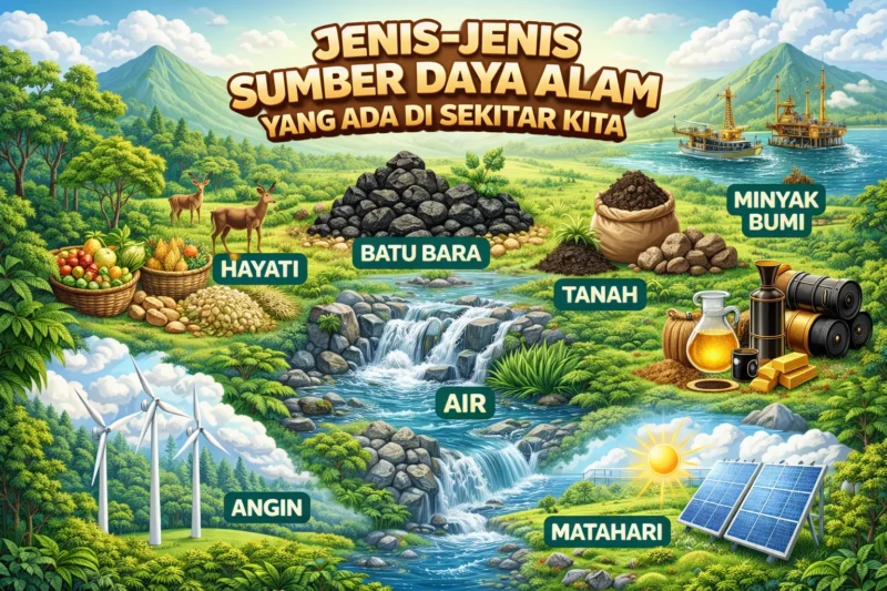 Jenis-Jenis Sumber Daya Alam yang Ada di Sekitar Kita